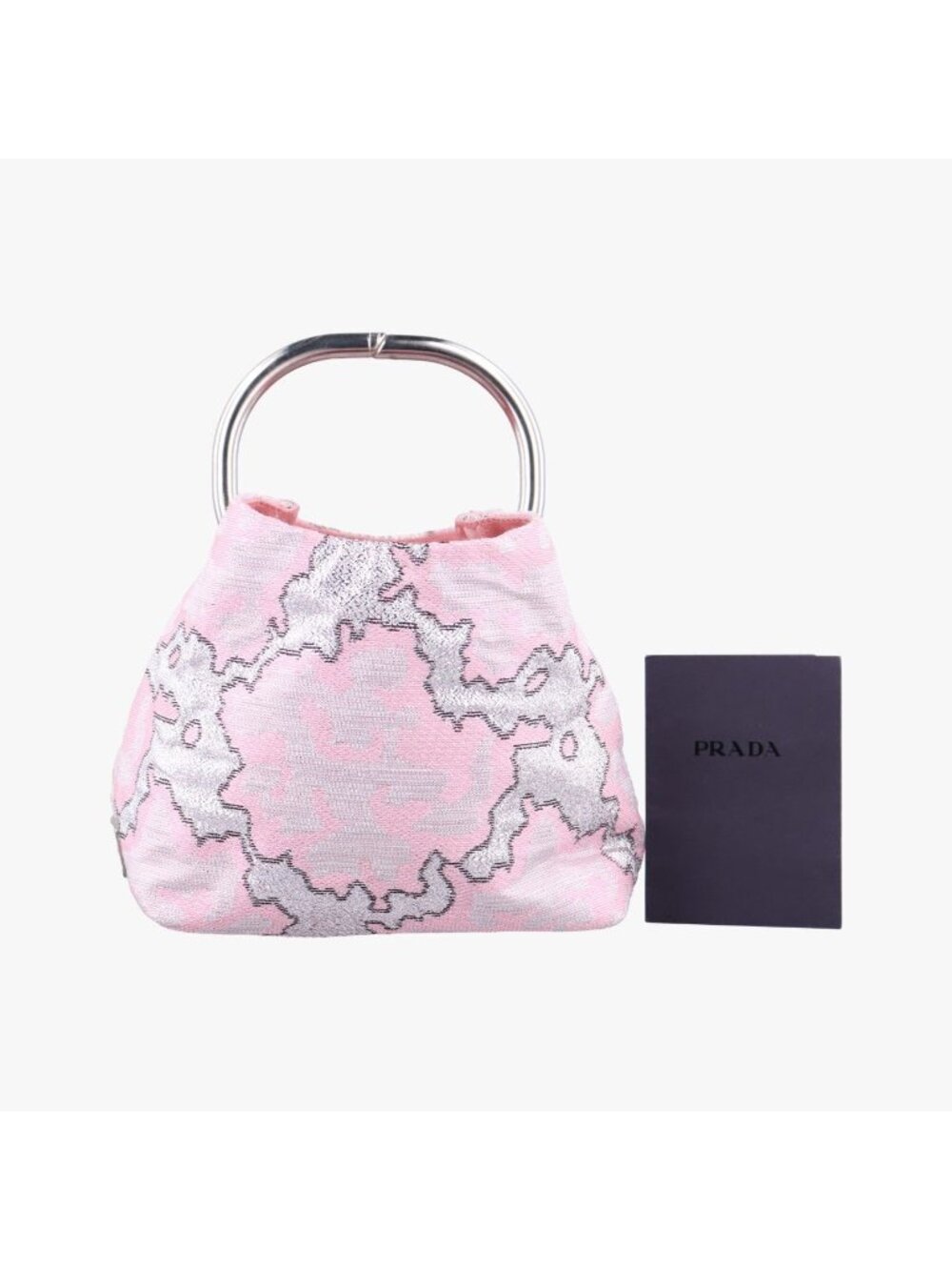 Prada Brocade Pink Silk 58